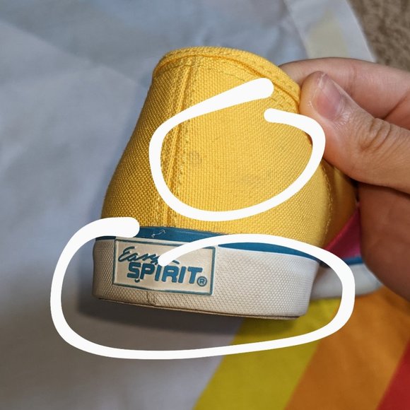 80/90s Color-block Canvas Sneakers by Easy Spirit - Picture 8 of 9